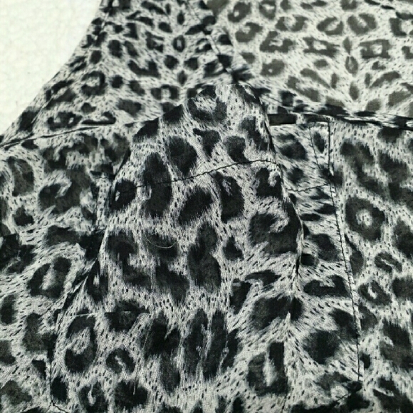 Animal print sheer tank top size XS - Picture 3 of 4